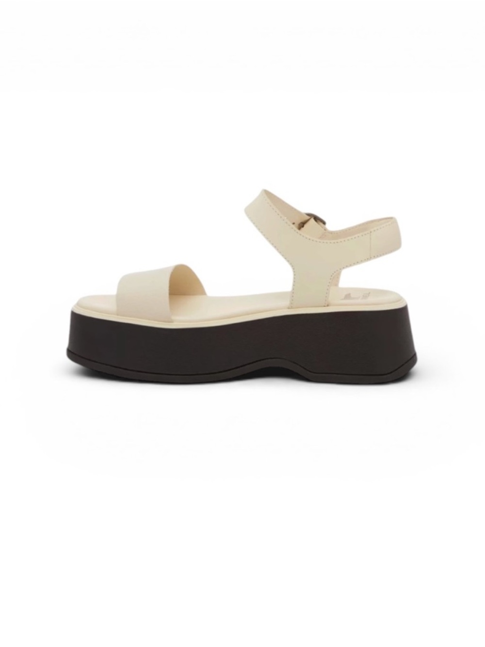 Sorel Dayspring Honey White Platform Sandals – 8M